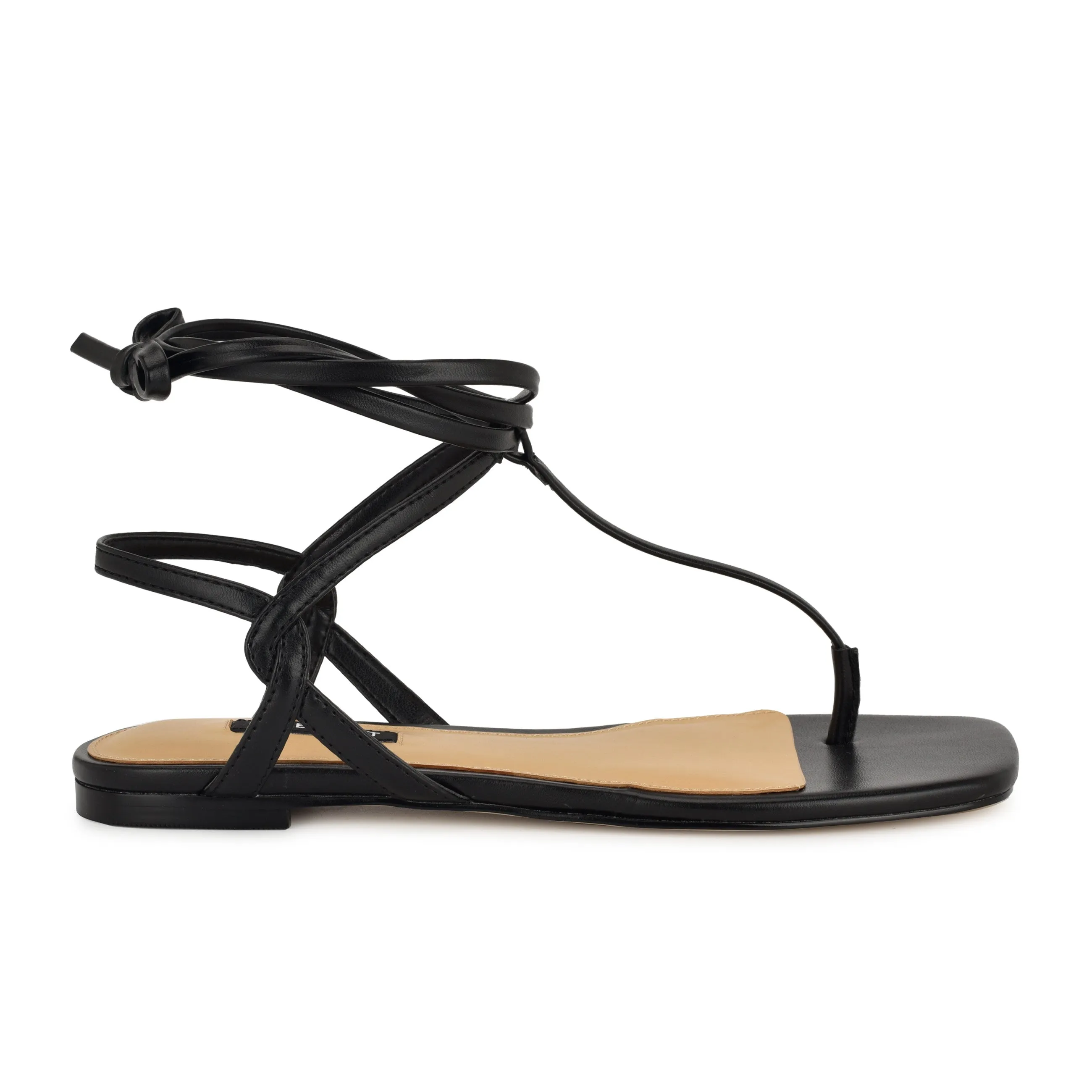 Norta Ankle Wrap Thong Sandals sold by Nine West