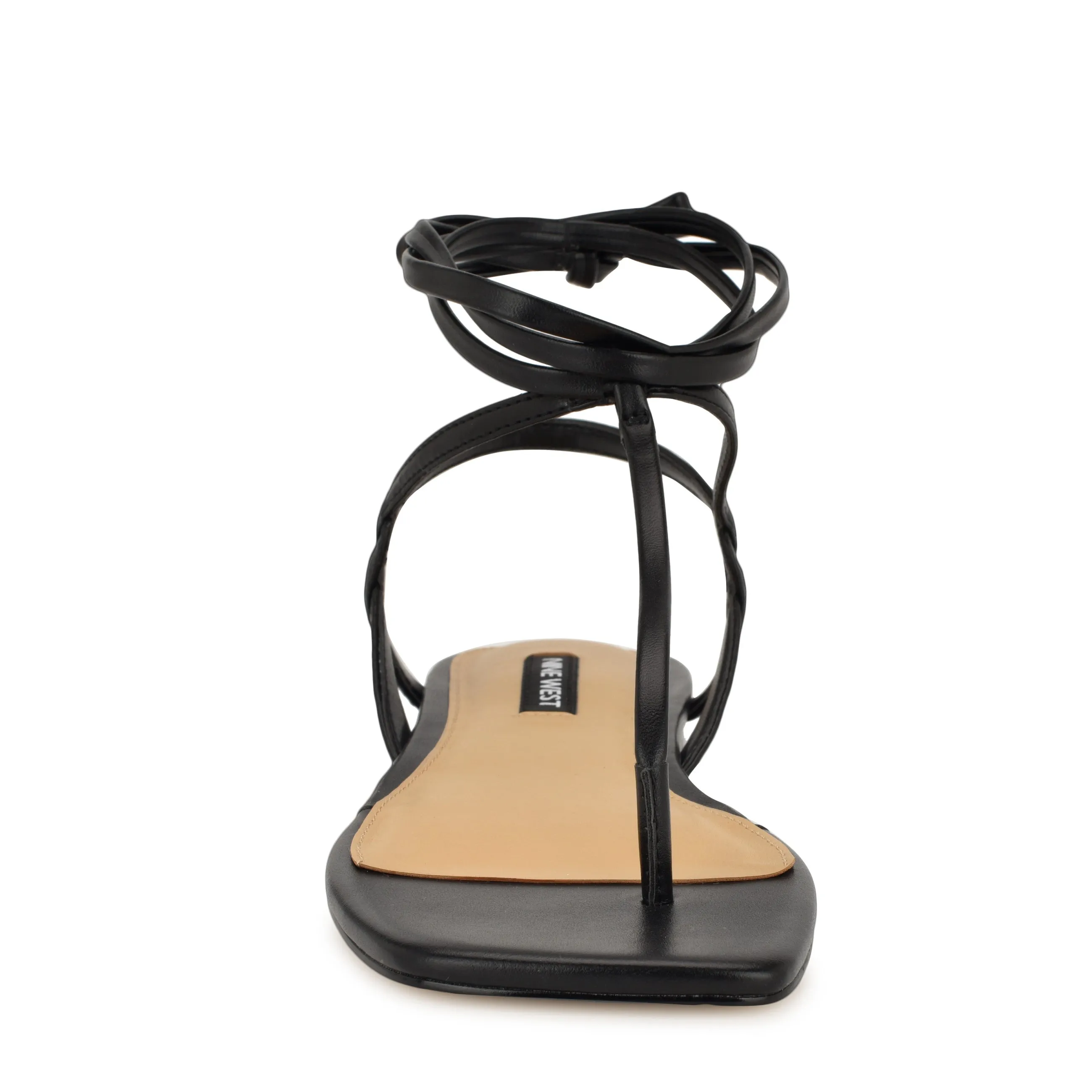 Norta Ankle Wrap Thong Sandals sold by Nine West product image thumbnail 3