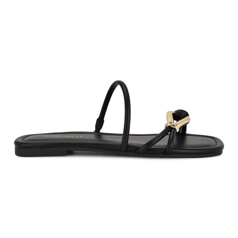 Tigra Flat Slide Sandals sold by Nine West