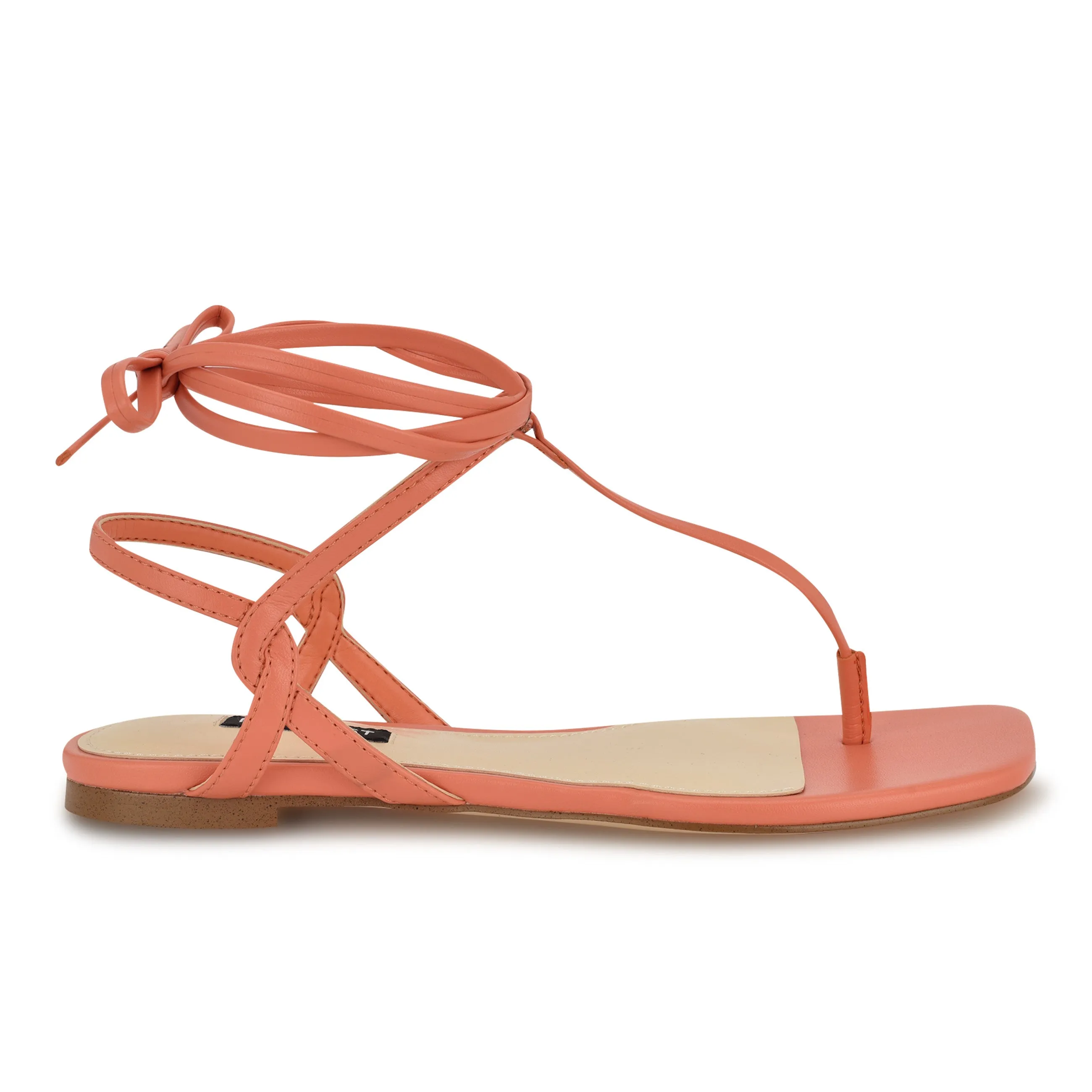 Norta Ankle Wrap Thong Sandals sold by Nine West