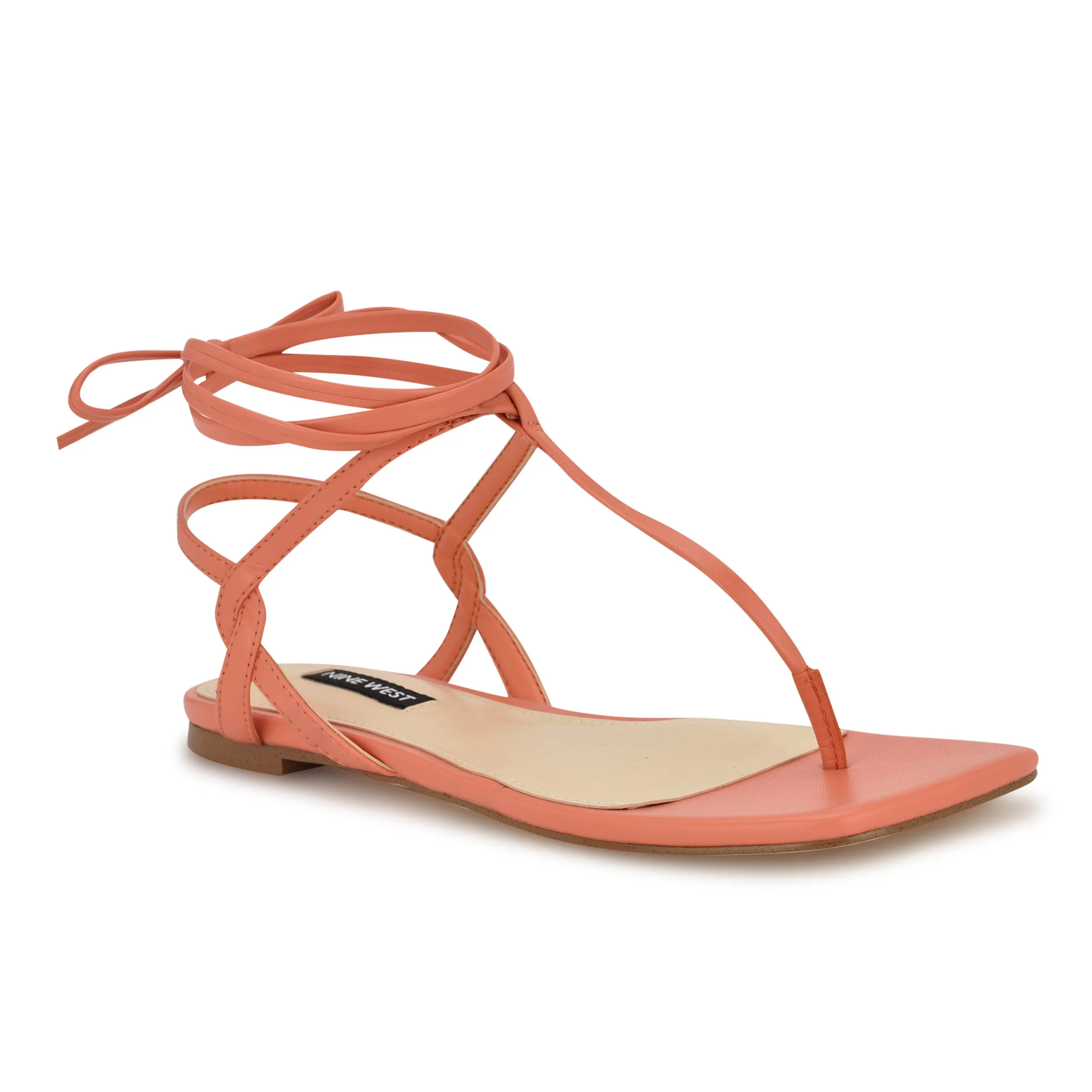 Norta Ankle Wrap Thong Sandals sold by Nine West product image thumbnail 2