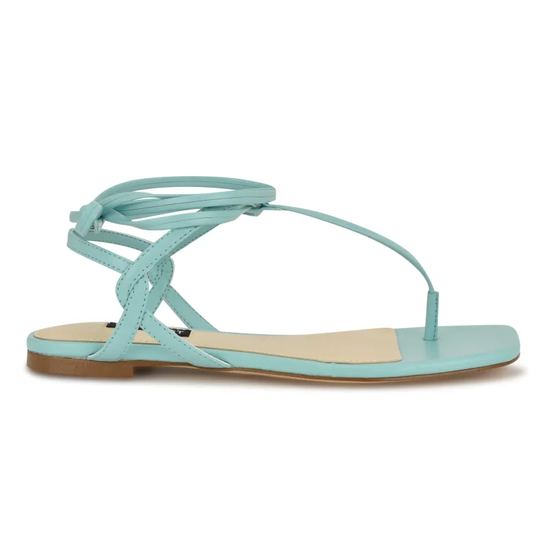 Norta Ankle Wrap Thong Sandals sold by Nine West