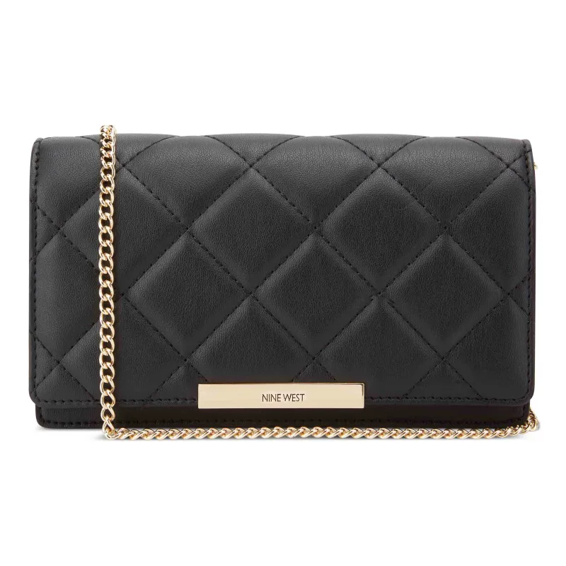 Mirabella Flap Quilted Chain Phone Crossbody sold by Nine West