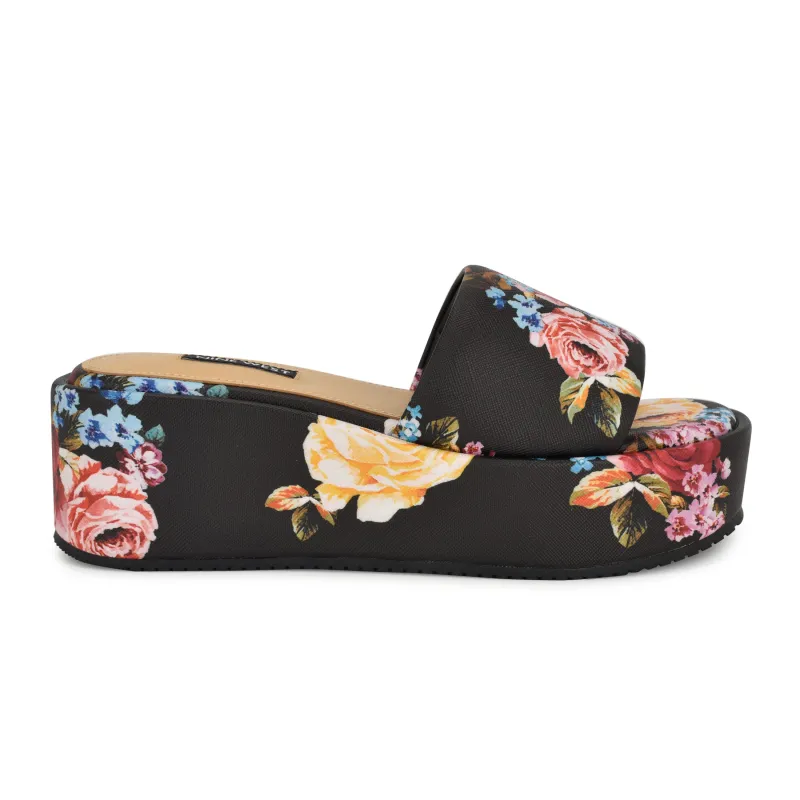 Copen Platform Slide Sandals sold by Nine West