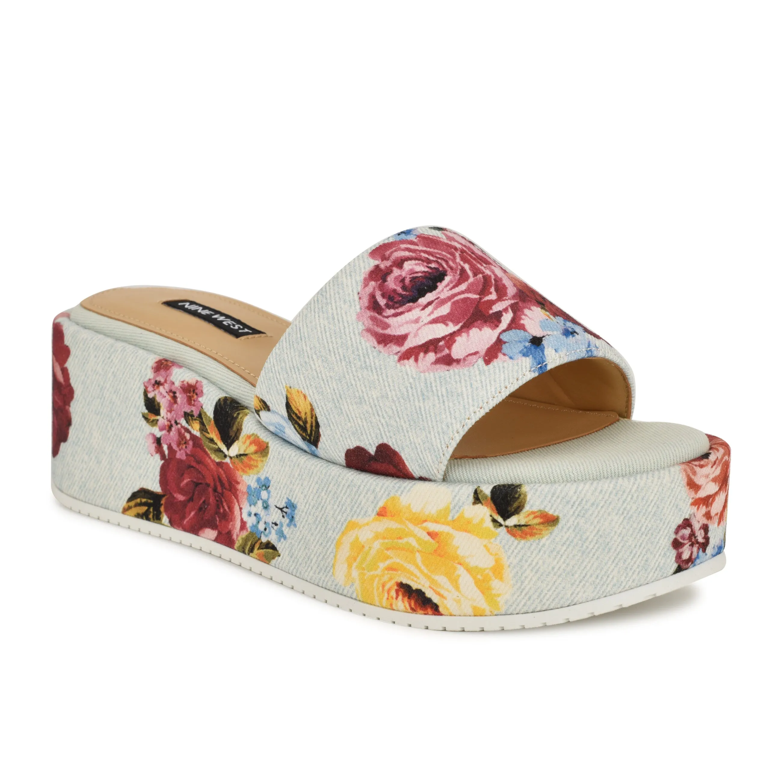 Copen Platform Slide Sandals sold by Nine West product image thumbnail 2