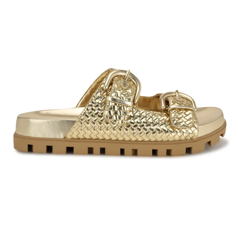Tindy Woven Footbed Sandals sold by Nine West