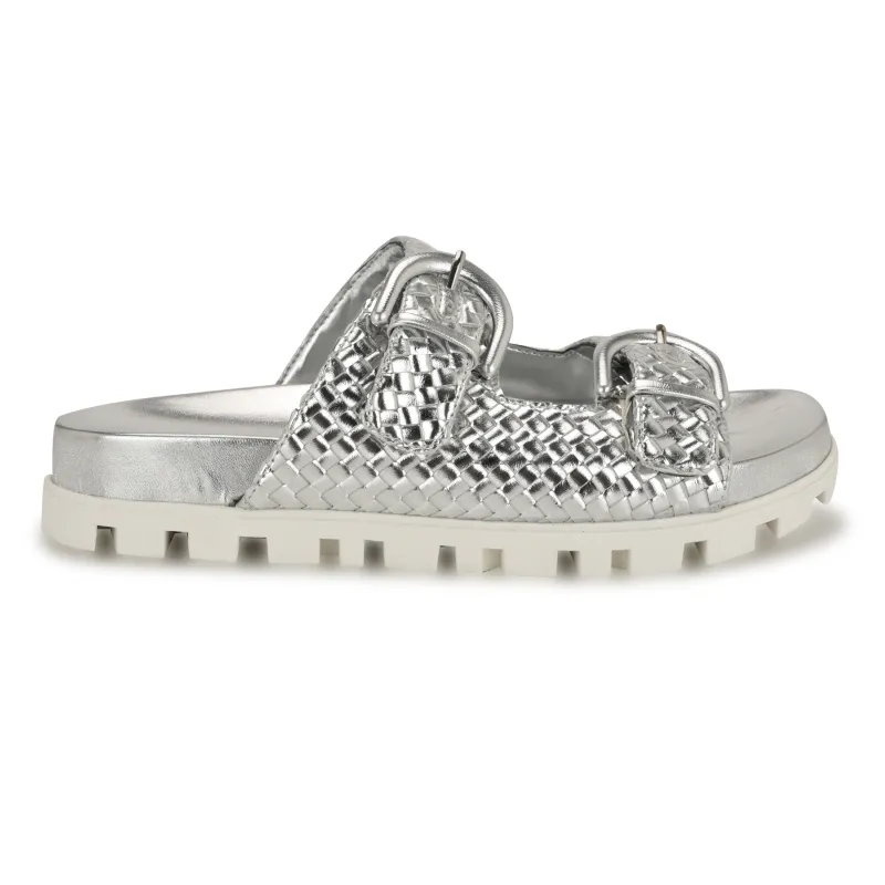 Tindy Woven Footbed Sandals sold by Nine West