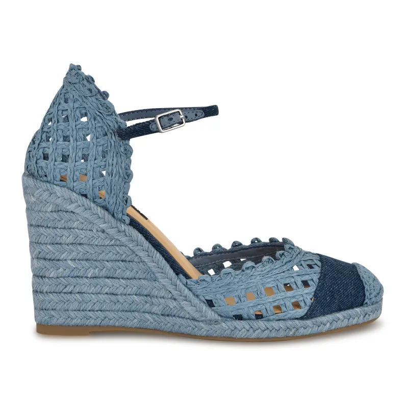 Mckinly Cap Toe Espadrille Wedges sold by Nine West