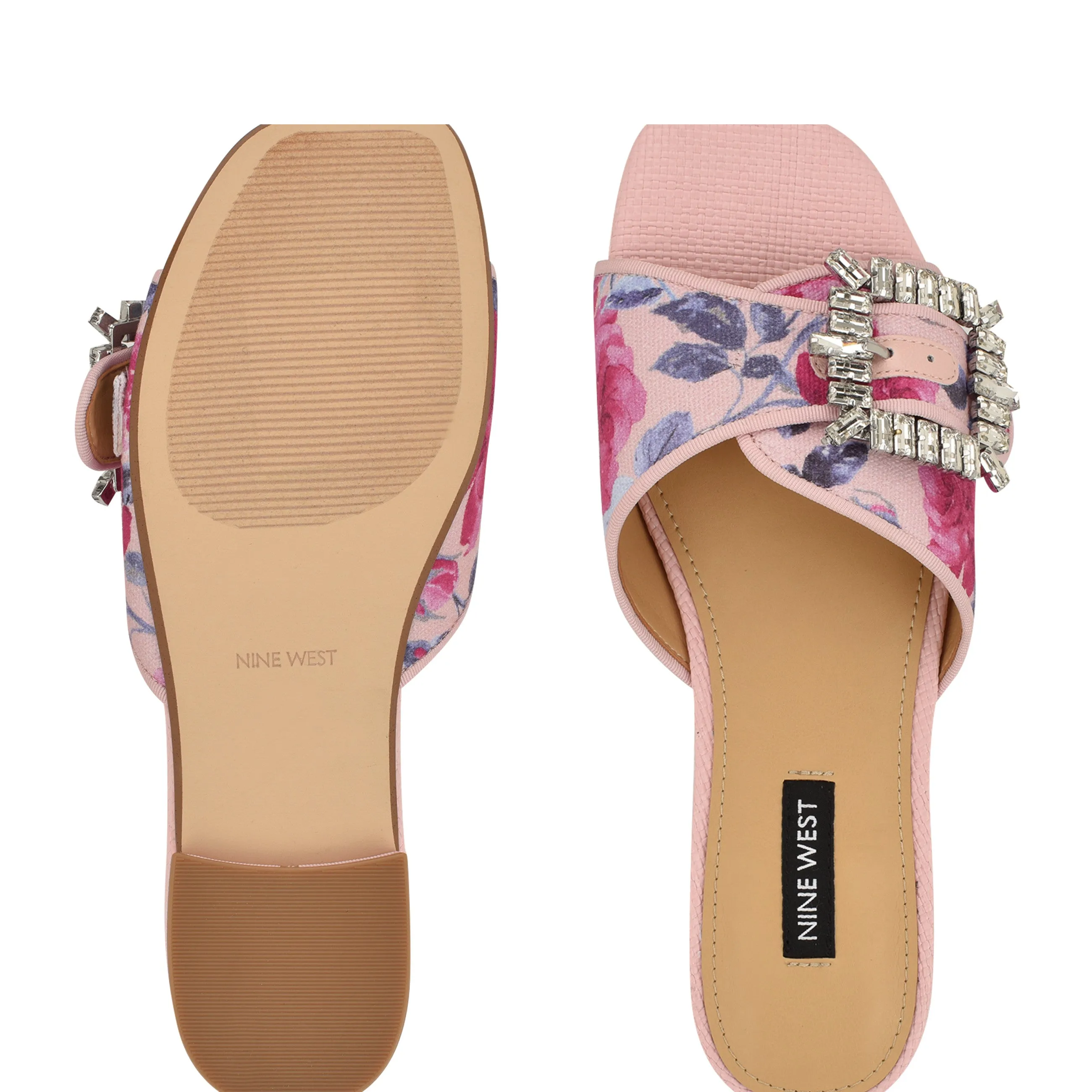 Laniey Flat Slide Sandals sold by Nine West product image thumbnail 4