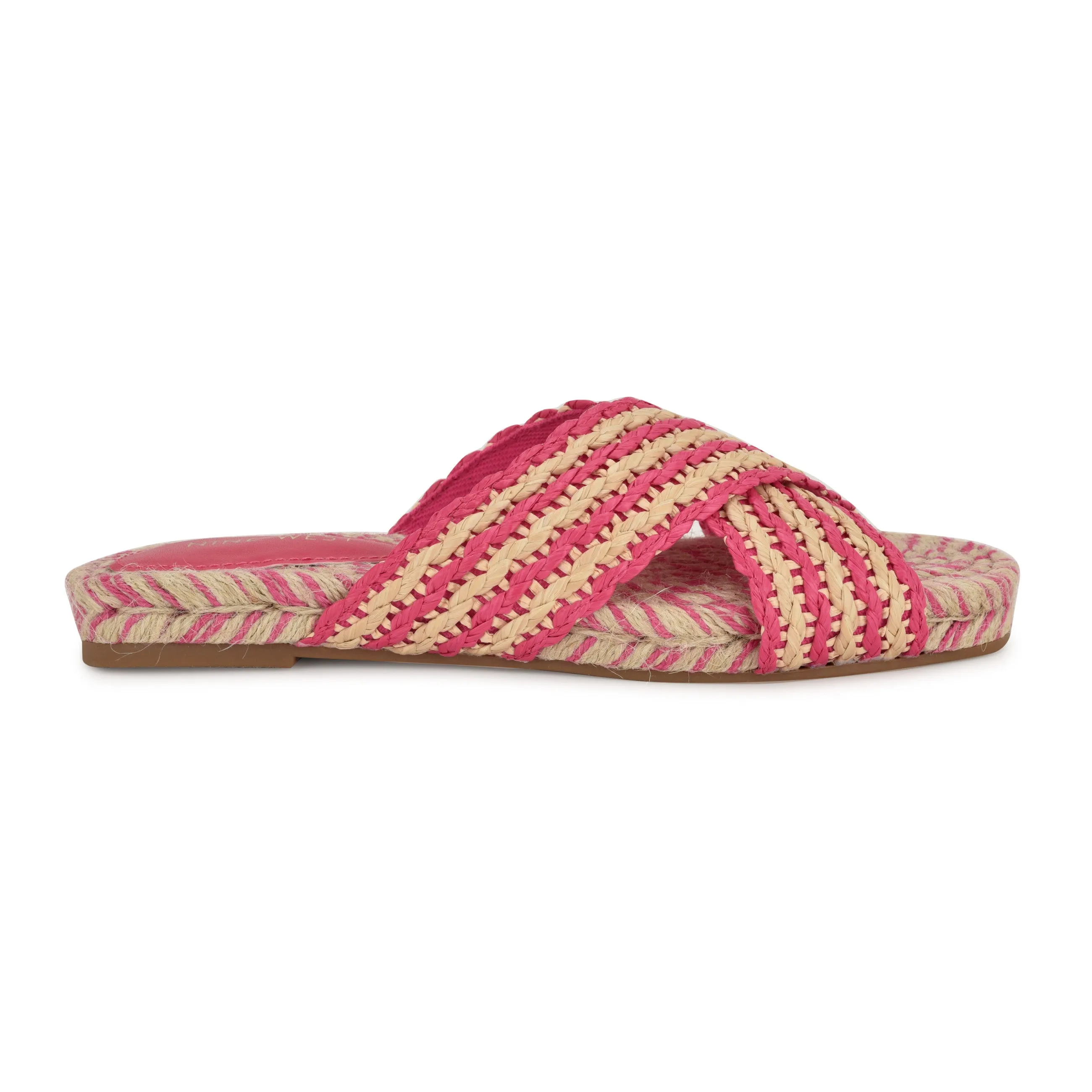Animay Flat Slide Sandals sold by Nine West