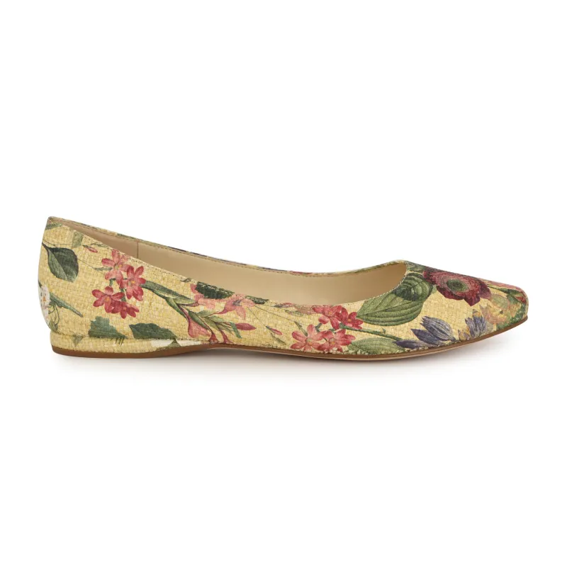 Speakup Almond Toe Flats sold by Nine West