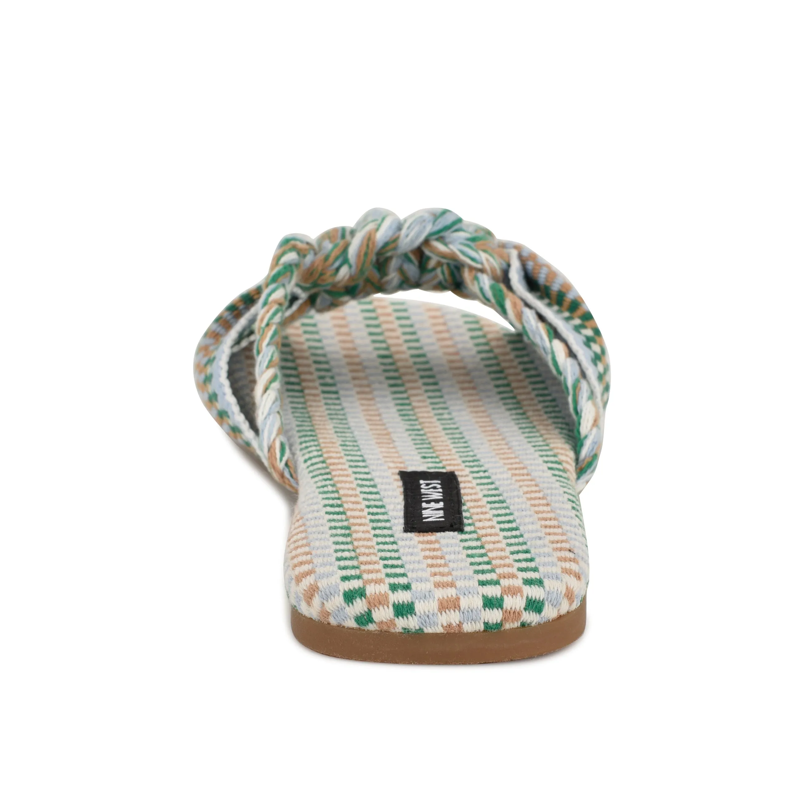 Lalta Knotted Flat Slide Sandals sold by Nine West product image thumbnail 4