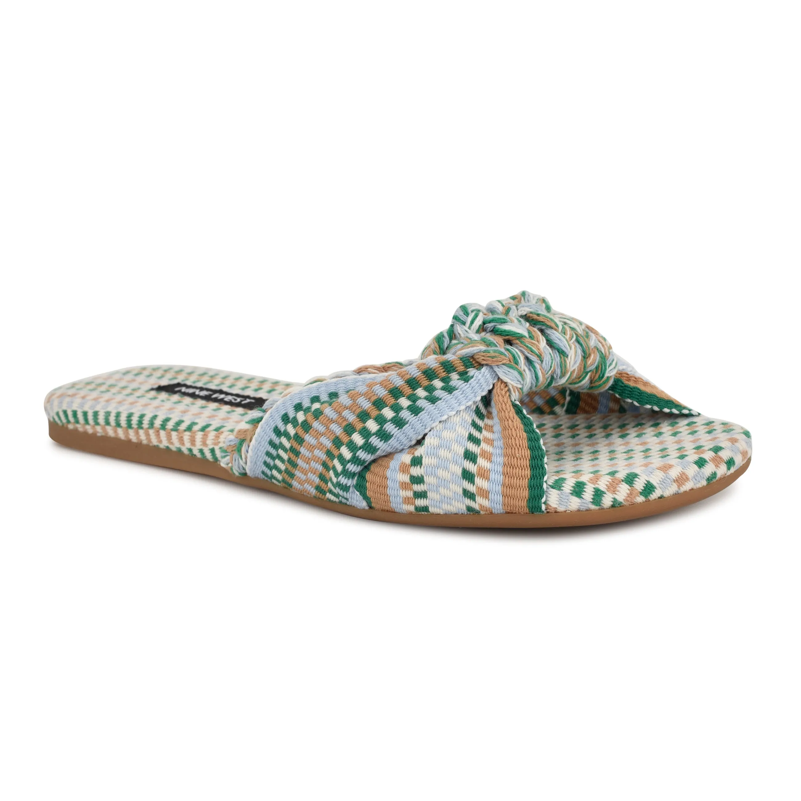 Lalta Knotted Flat Slide Sandals sold by Nine West product image thumbnail 2