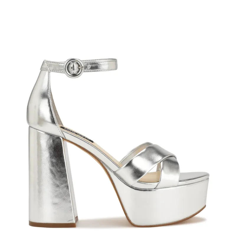 Willie Platform Sandals sold by Nine West