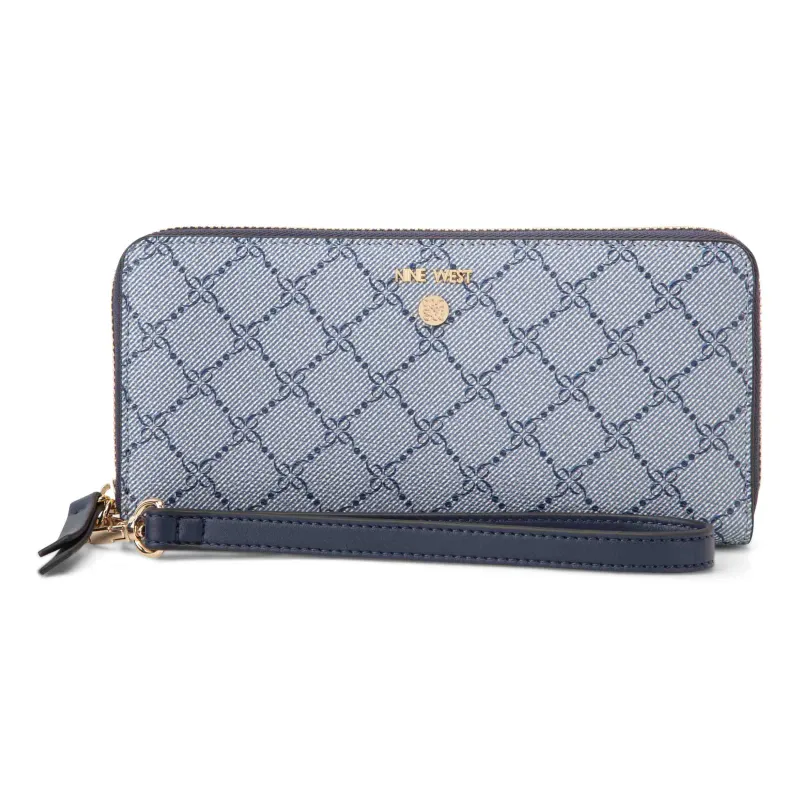 Caireann Zip Around Wallet With Wristlet sold by Nine West