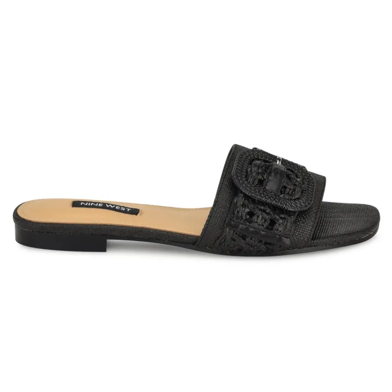 Hagleigh Flat Slide Sandals sold by Nine West
