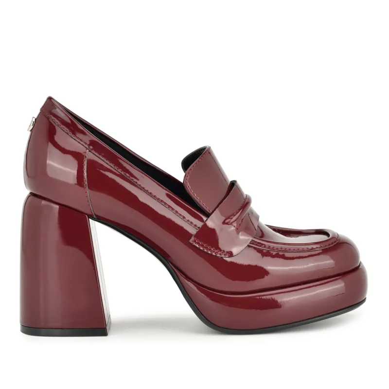 Verge Heeled Platform Loafers sold by Nine West