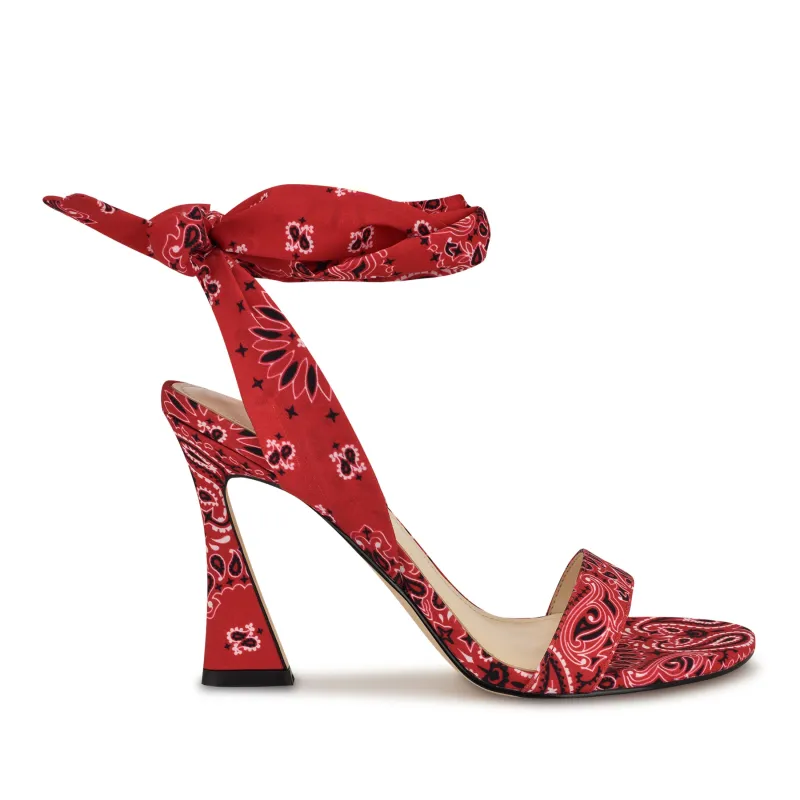 Kelsie Ankle Wrap Heeled Sandals sold by Nine West
