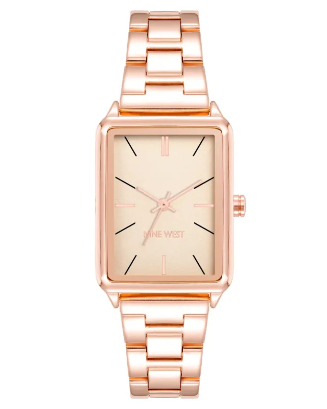 Rectangular Case Bracelet Watch sold by Nine West