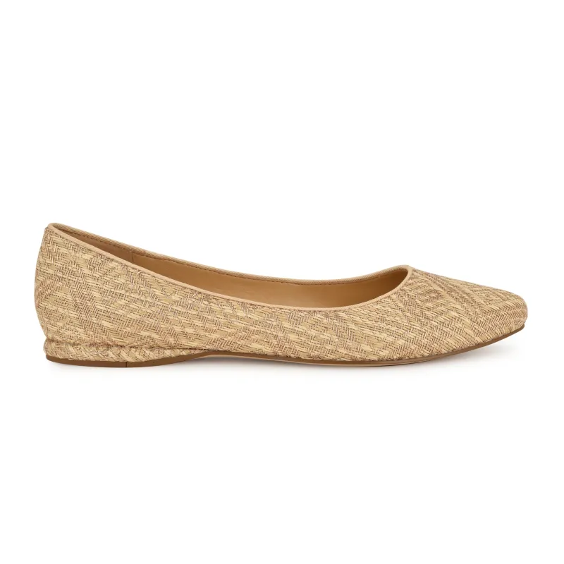 Speakup Almond Toe Flats sold by Nine West