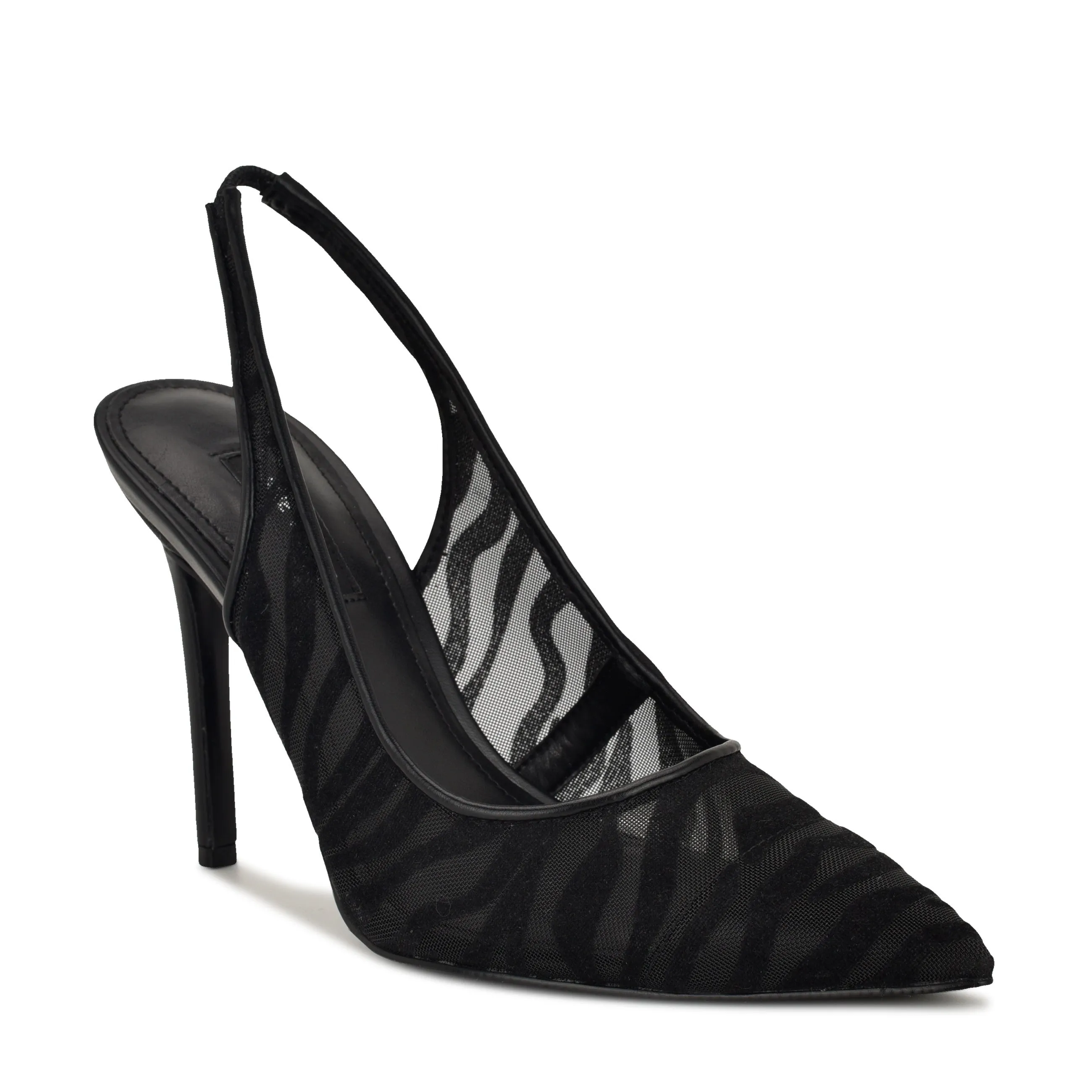 Feather Pointy Toe Slingback Pumps sold by Nine West product image thumbnail 2