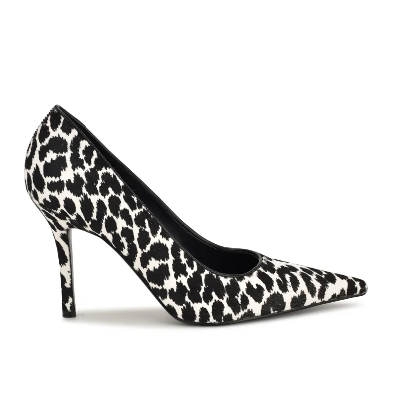 Gemmha Leather Pointy Toe Pumps sold by Nine West