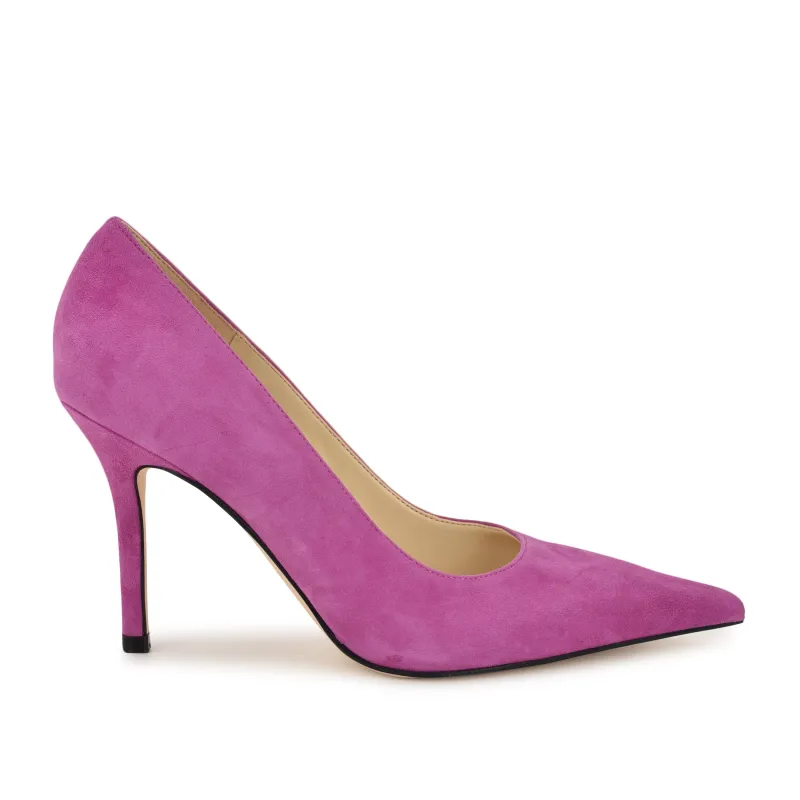Gemmha Leather Pointy Toe Pumps sold by Nine West