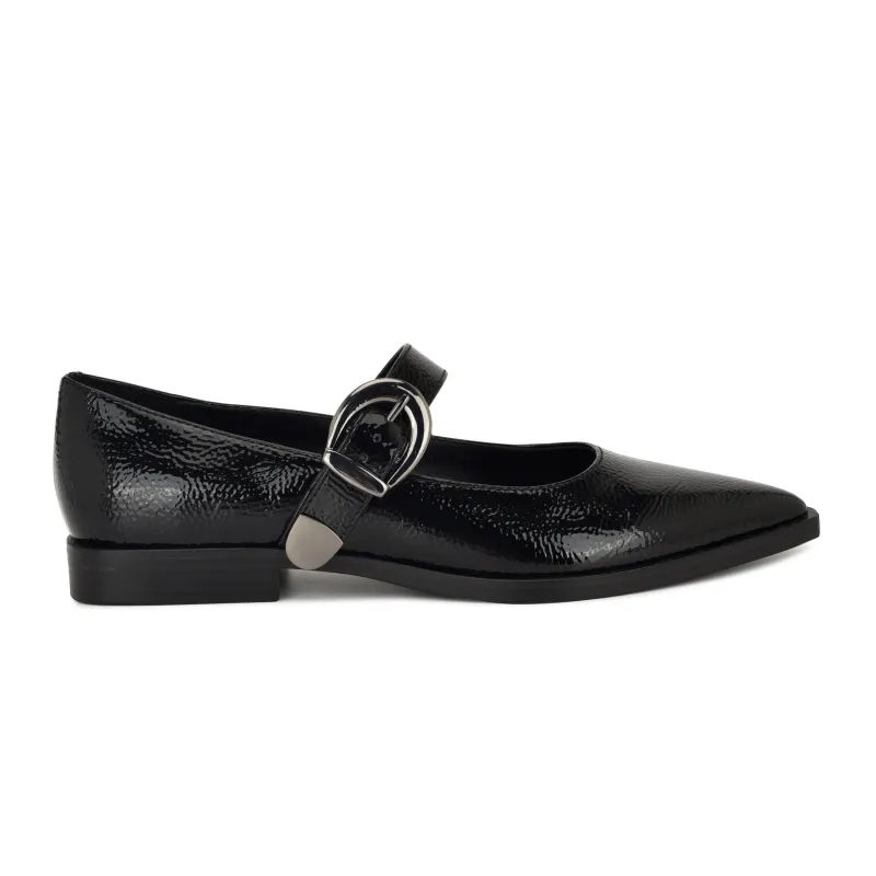 Katrel Mary Jane Pointy Toe Dress Flats sold by Nine West