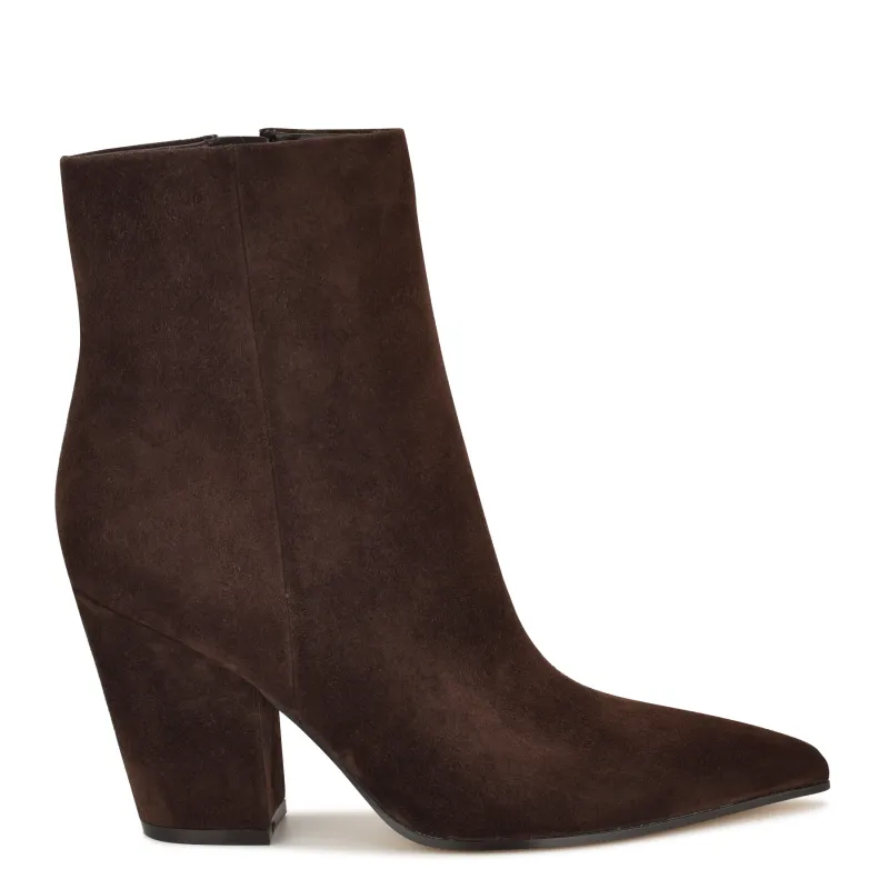 Ariza Ankle Leather Booties sold by Nine West