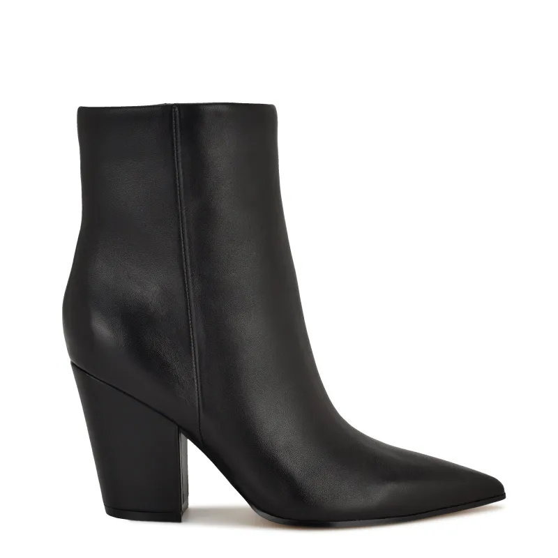 Ariza Ankle Leather Booties sold by Nine West