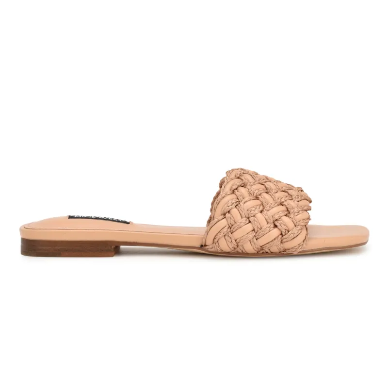 Maci Flat Slide Sandals sold by Nine West