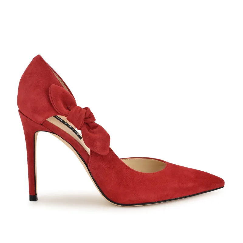 Fhalon Bow d'Orsay Pointy Toe Pumps sold by Nine West
