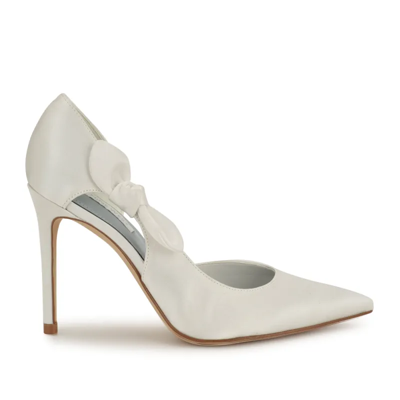 Fhalon Bow d'Orsay Pointy Toe Pumps sold by Nine West