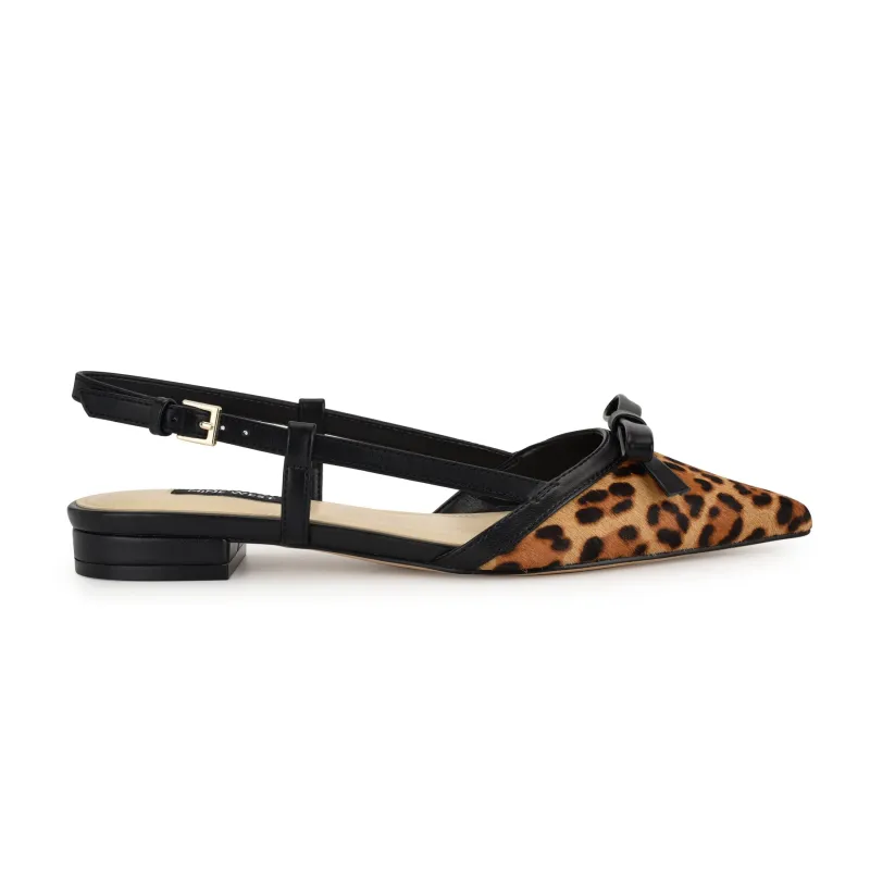 Grean Pointy Toe Slip-On Dress Flats sold by Nine West