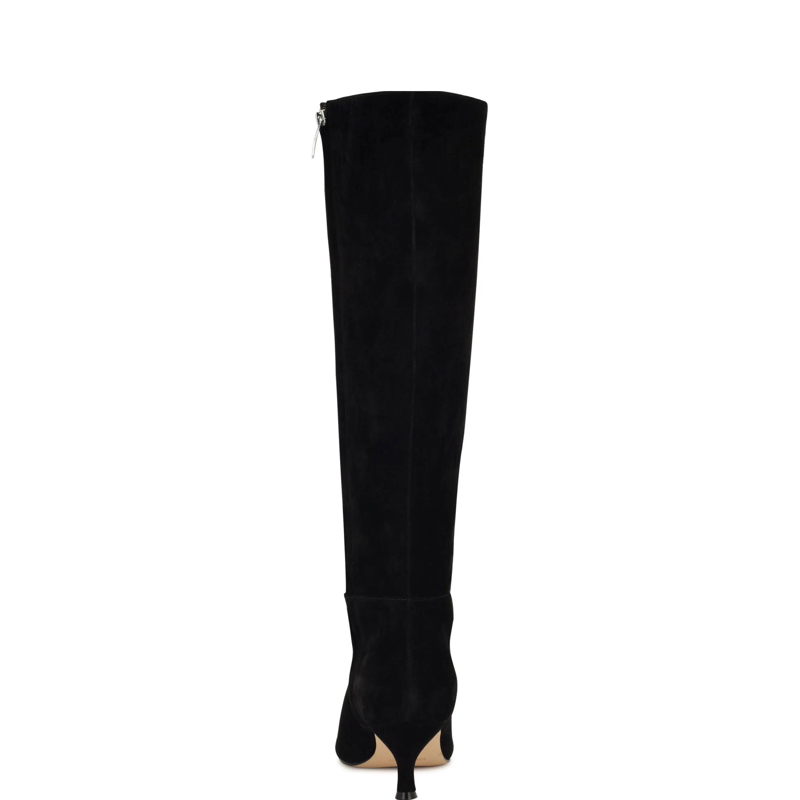 Somas Kitten Heel Knee High Leather Boots sold by Nine West product image thumbnail 4