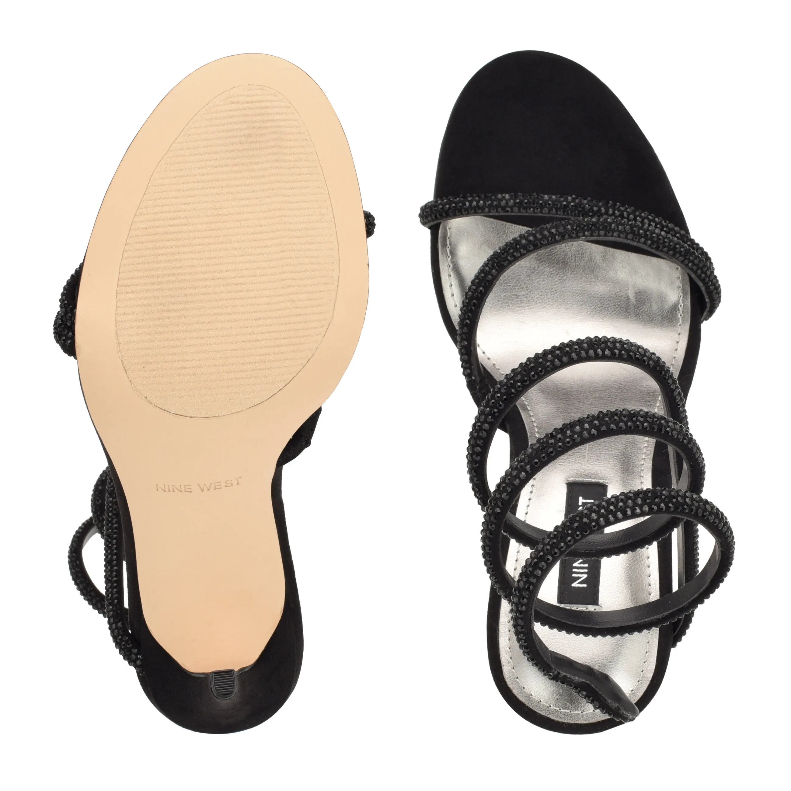 Maskil Ankle Wrap Heeled Sandals sold by Nine West product image thumbnail 5