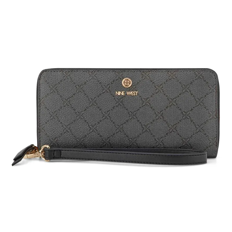Lockup 9S Zip Around With Wristlet sold by Nine West