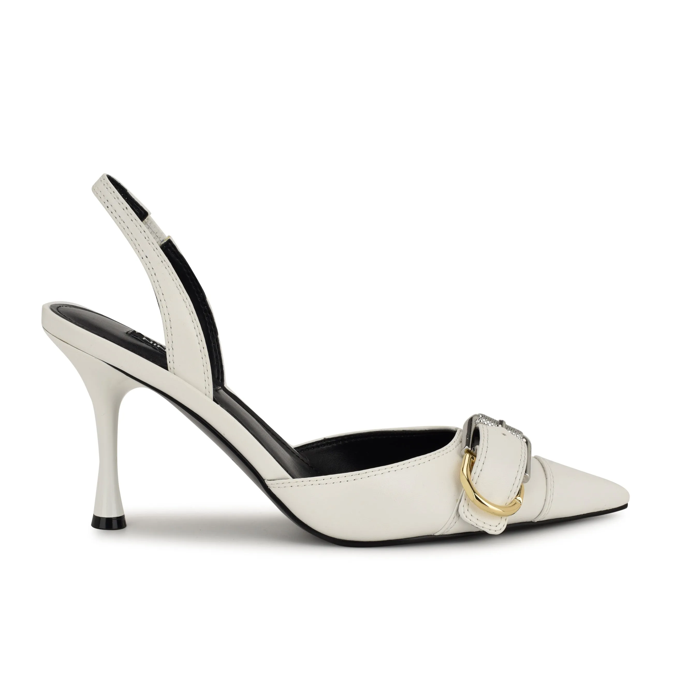 Patsie Buckle Slingback Pumps sold by Nine West