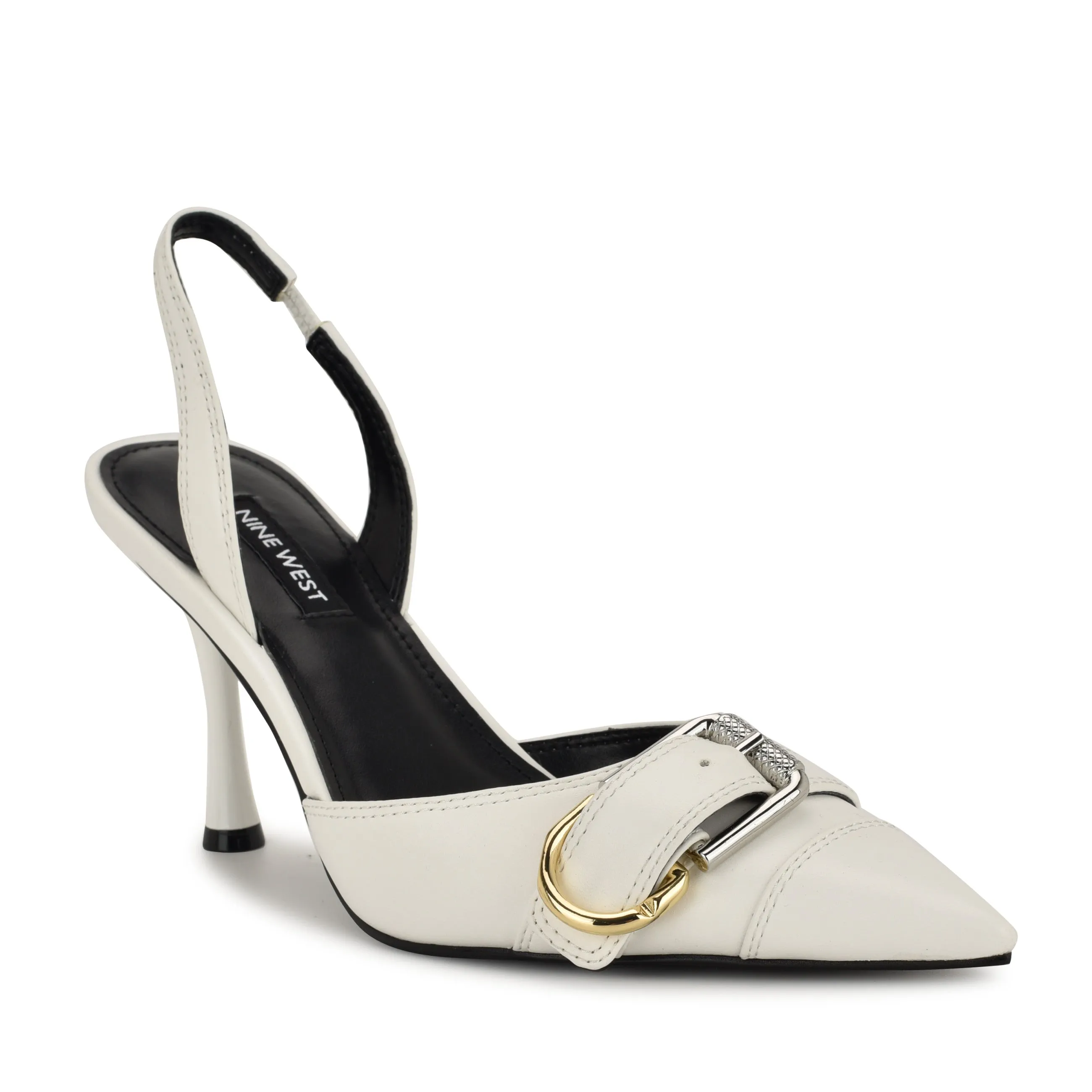 Patsie Buckle Slingback Pumps sold by Nine West product image thumbnail 2