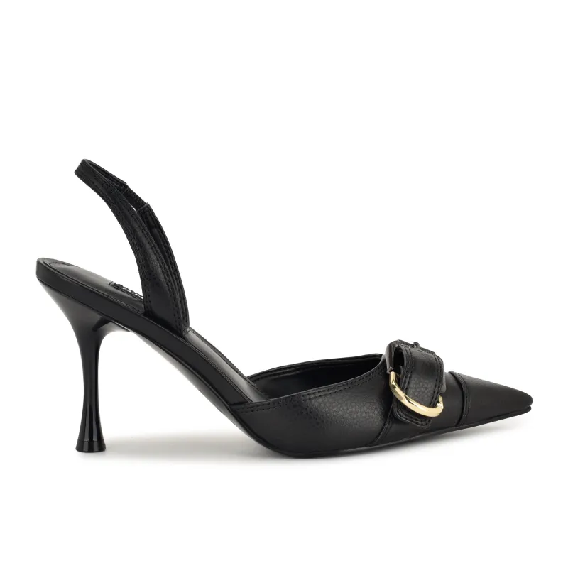 Patsie Buckle Slingback Pumps sold by Nine West