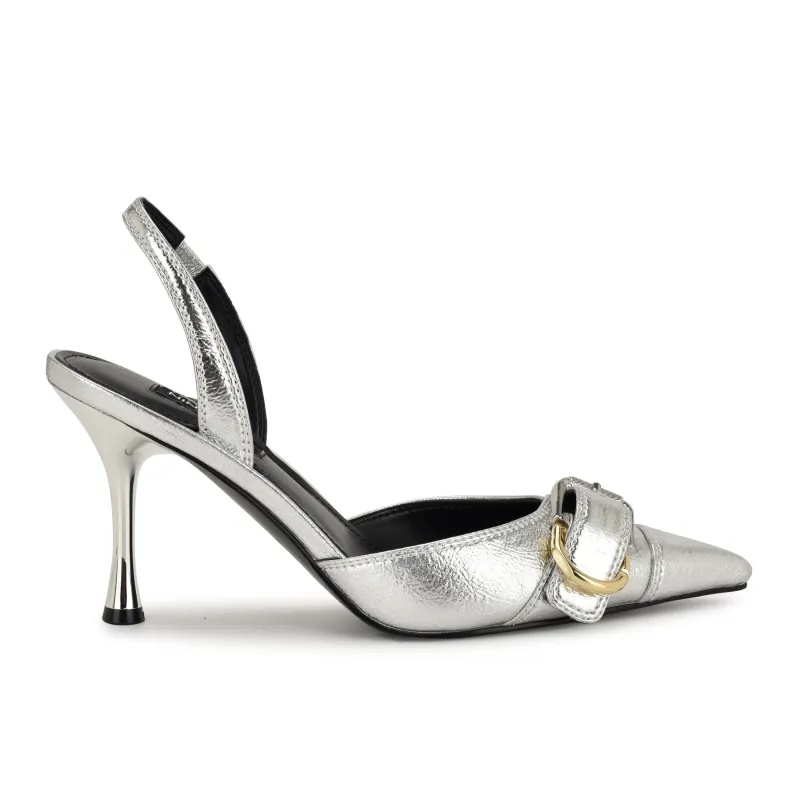 Patsie Buckle Slingback Pumps sold by Nine West