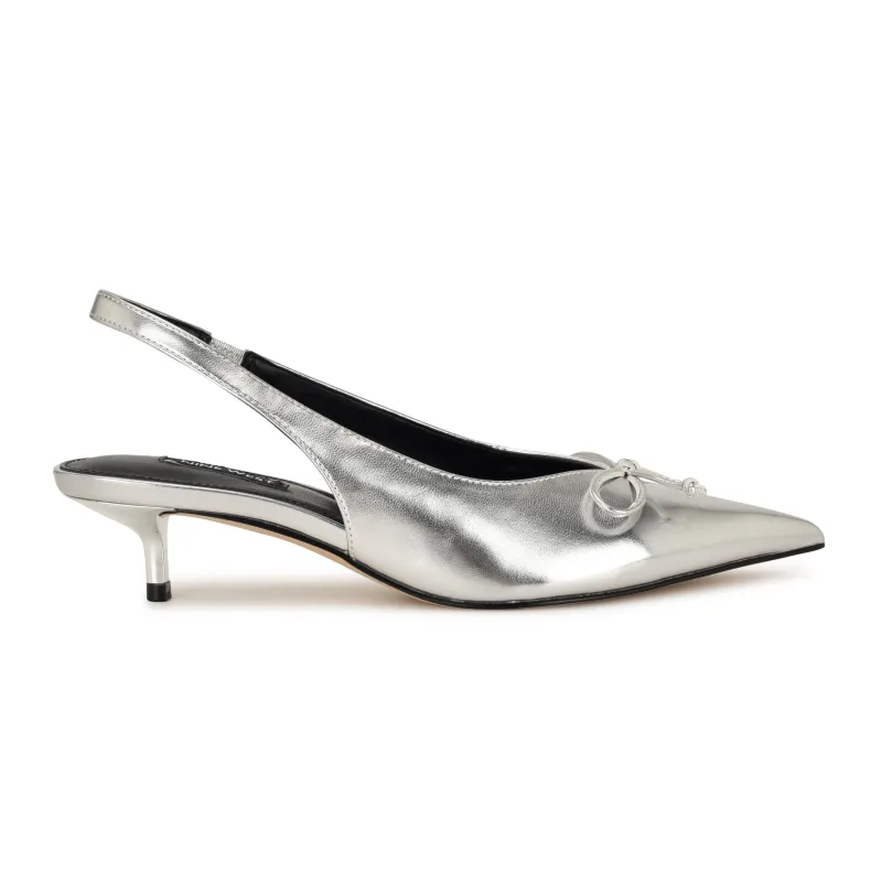 Evaa Kitten Heel Slingback Pumps sold by Nine West