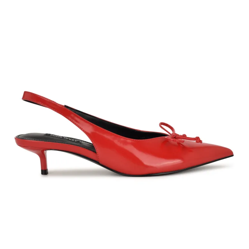 Evaa Kitten Heel Slingback Pumps sold by Nine West