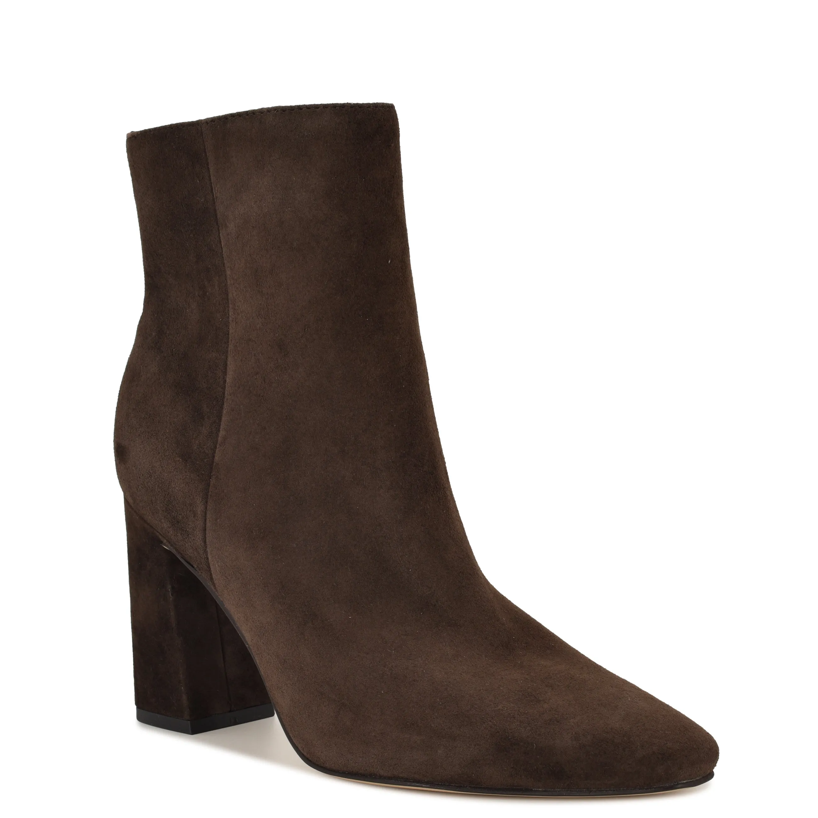 Reraye Block Heel Ankle Leather Booties sold by Nine West product image thumbnail 2