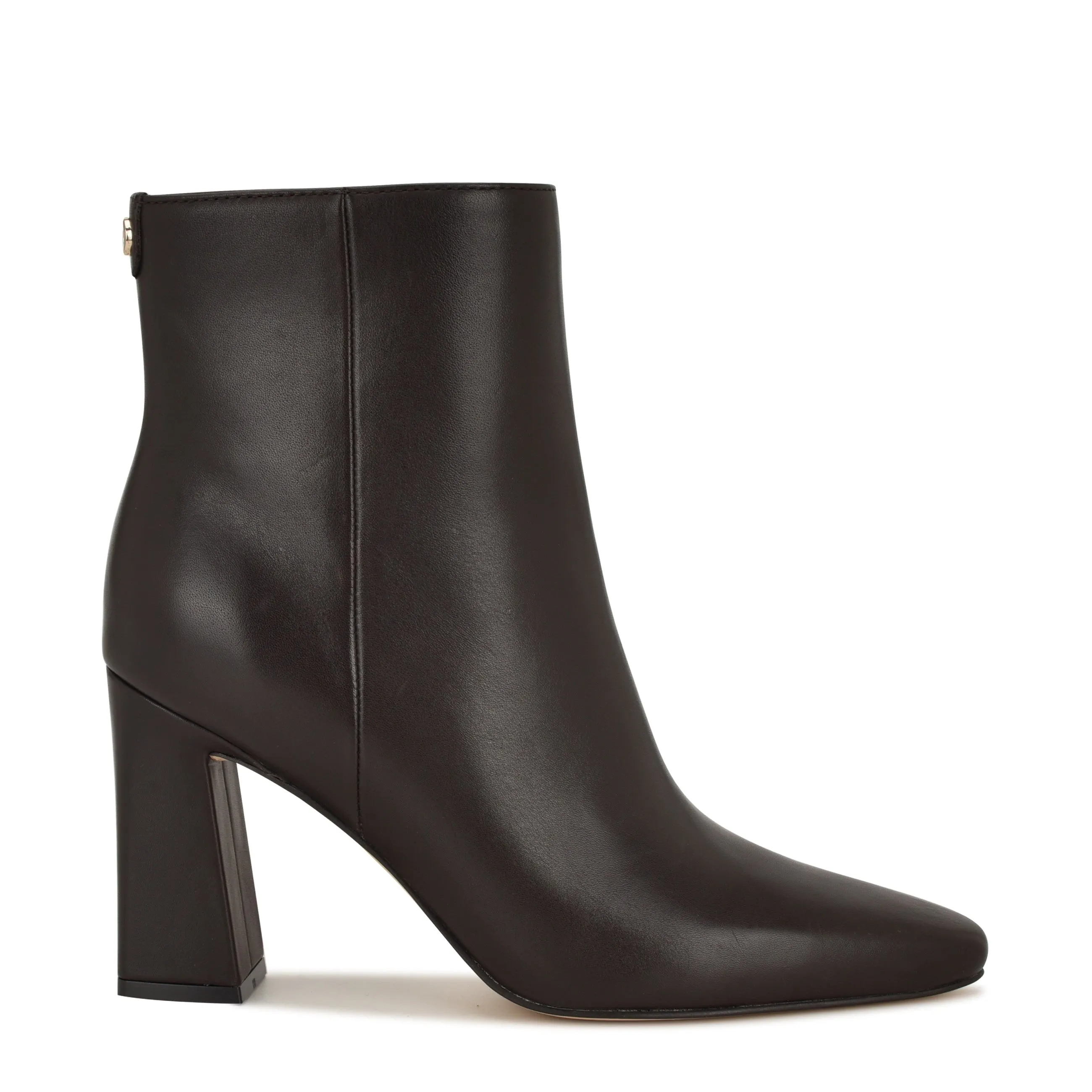 Reraye Block Heel Ankle Leather Booties sold by Nine West