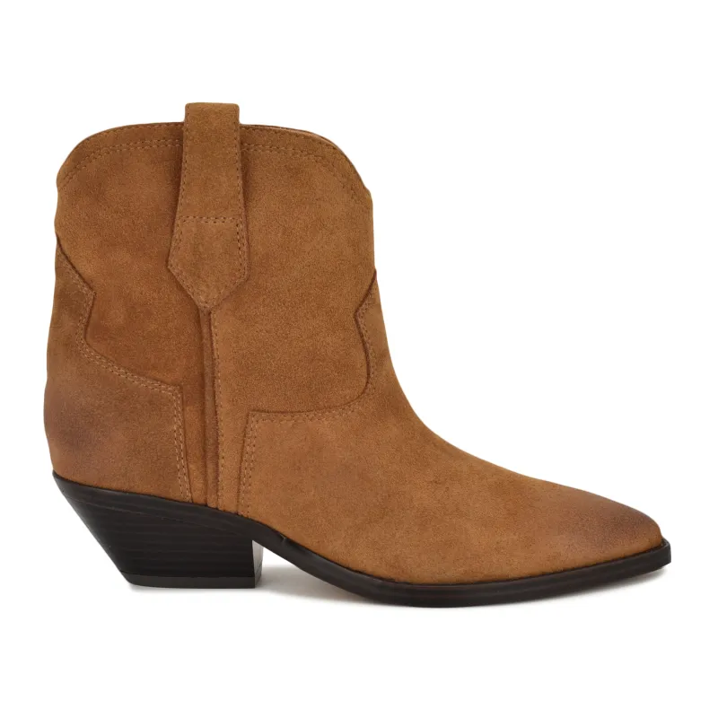 Abreve Western Leather Booties sold by Nine West