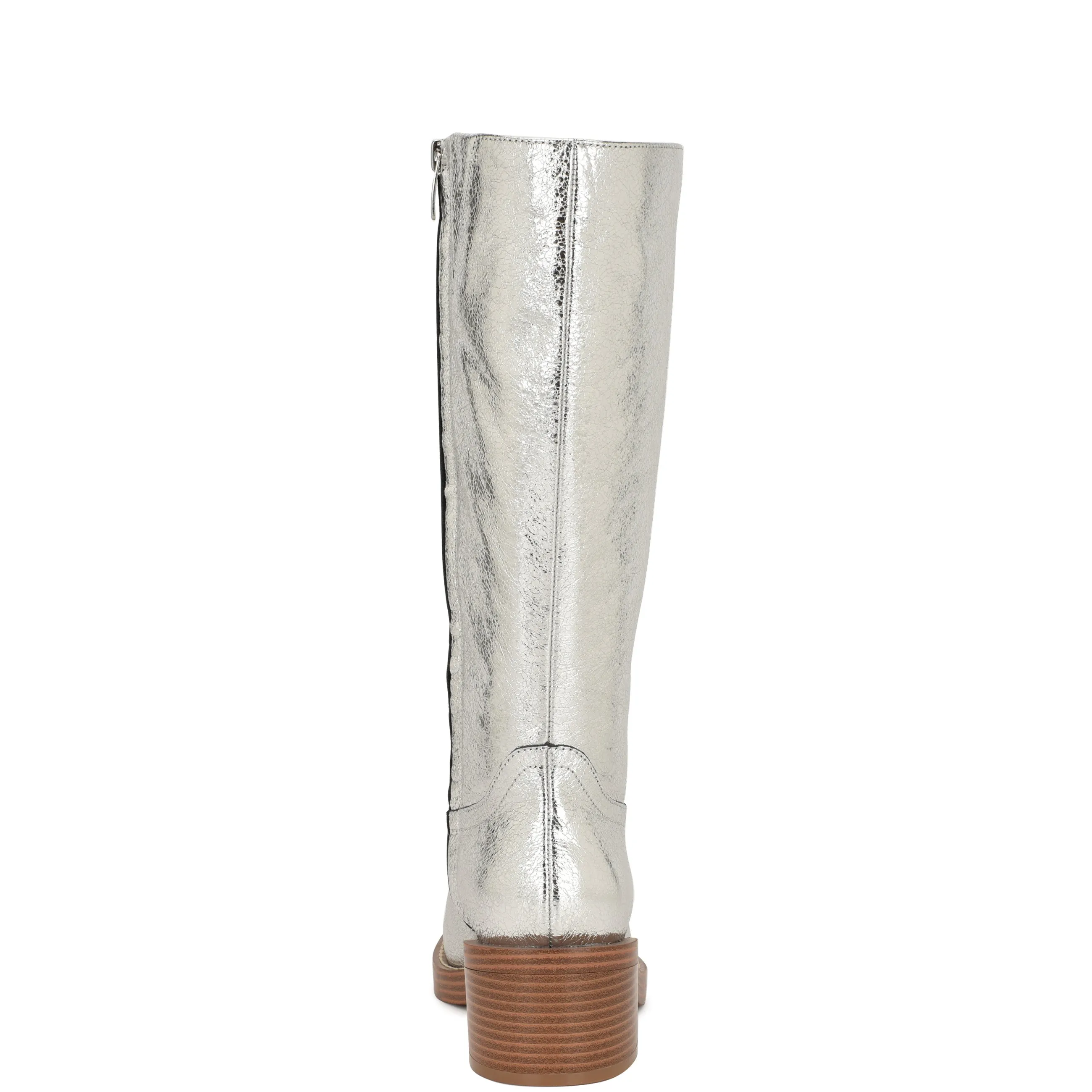 Broklyn Block Heel Casual Leather Boots sold by Nine West product image thumbnail 4