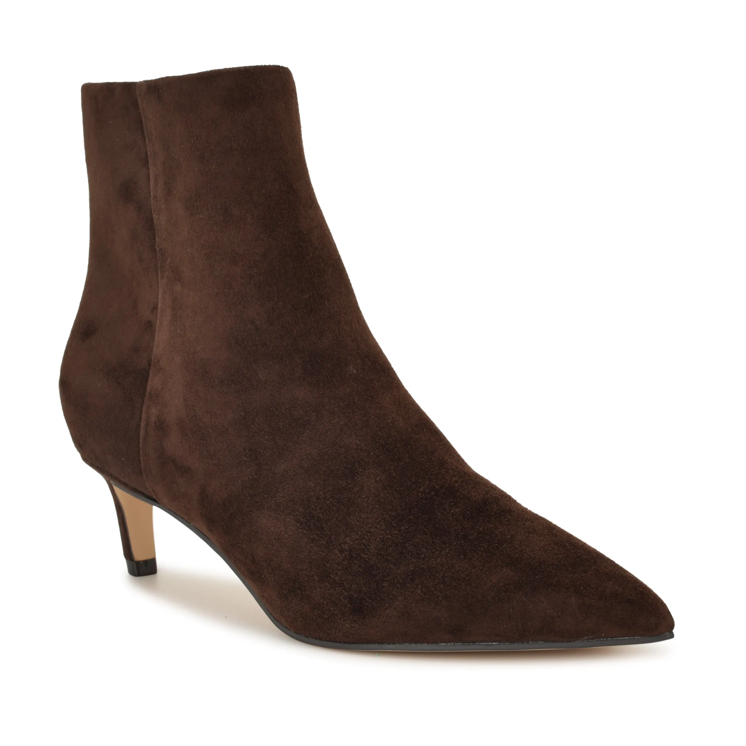 Brite Kitten Heel Ankle Leather Booties sold by Nine West product image thumbnail 2