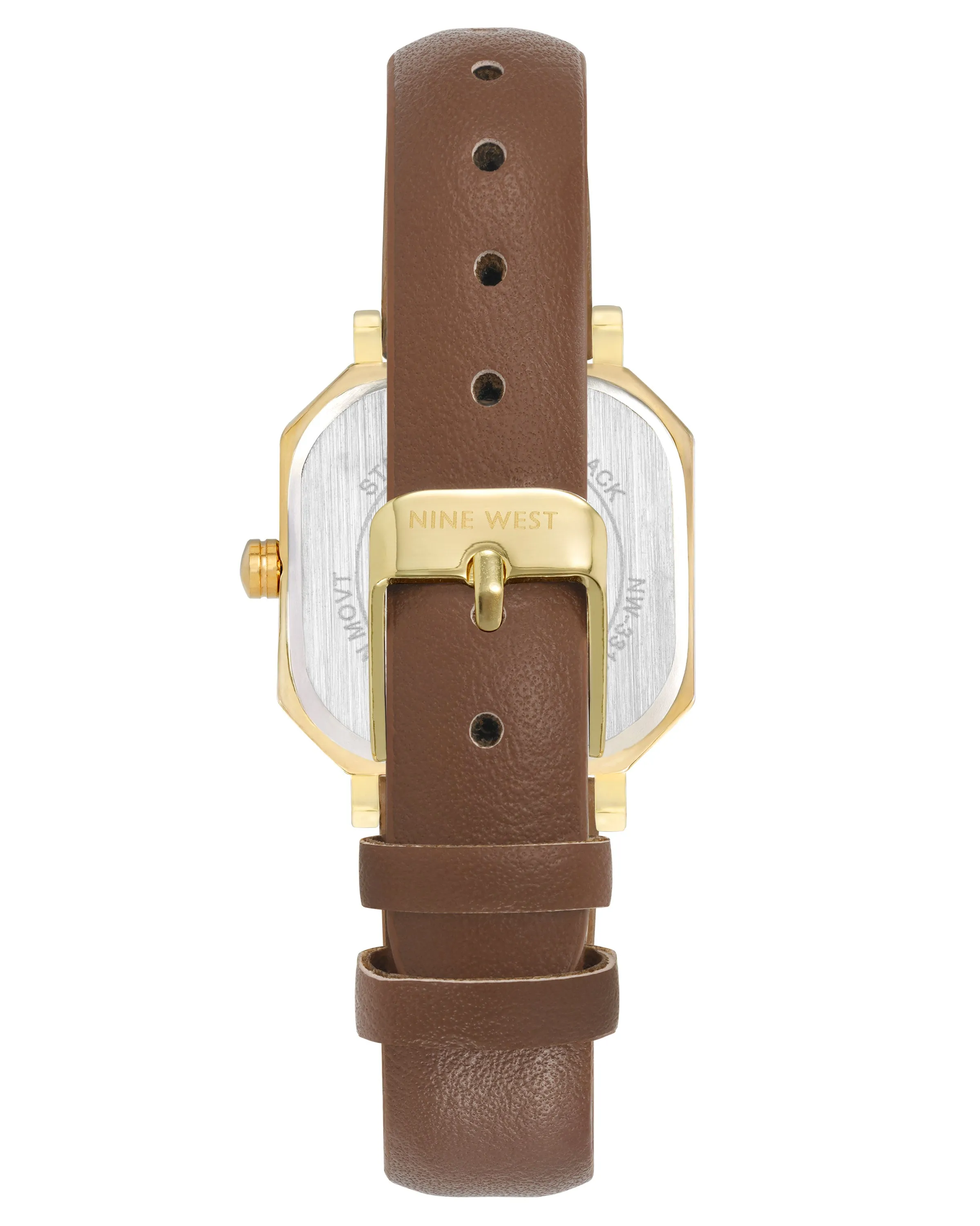 Octagonal Case Strap Watch sold by Nine West product image thumbnail 2