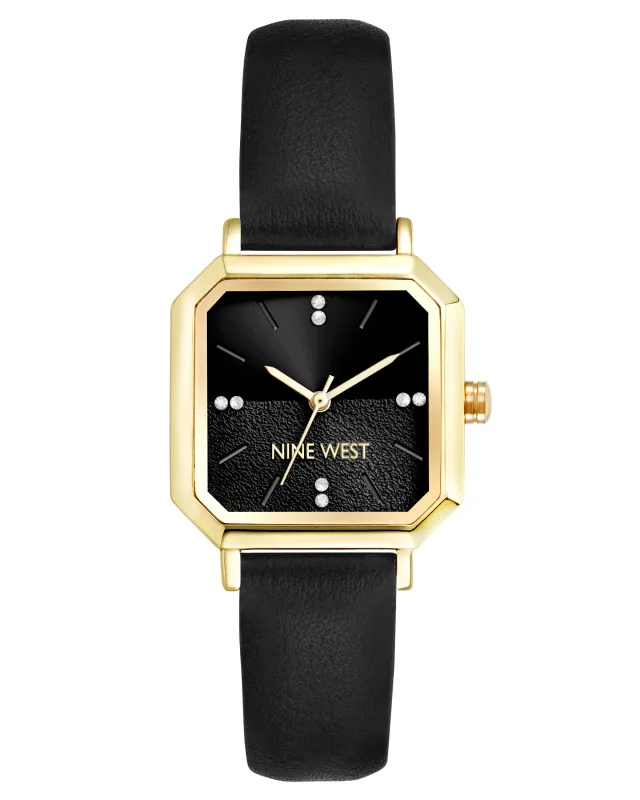 Octagonal Case Strap Watch sold by Nine West